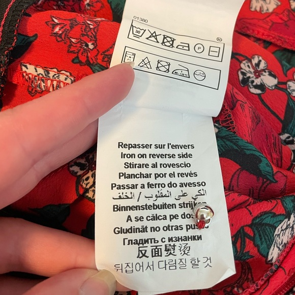 Wide leg cropped floral jumpsuit - Picture 5 of 10